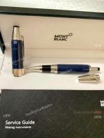 NEW! Mont blanc Writers Edition Antoine Saint-Exupery Pen Blue Rollerball Pen